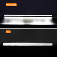 LIGHTFOX Barre lumineuse LED incurvée de 50 pouces Barre lumineuse de travail pour 4x4 Offroad Car Truck SUV ATV