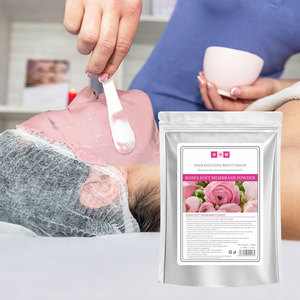 Nuova maschera morbida idratante tenebre rosa in polvere gelatina di cristallo maschera facciale per idratare lo sbiancamento che migliora la vitalità della pelle - Product Image 1