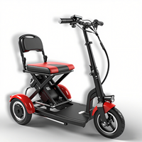 Nouvelle Arrivée Trottinette Électrique Pliable Légère et Portable Auto-Équilibrée, Type Valise, 3 Roues