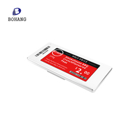 Bohang Etiquetas de precios electrónicas de 2,66 pulgadas para tiendas Wireless ESL Smart System Etiquetas electrónicas para estantes