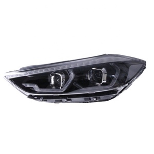 โคมไฟดัดแปลงอัพเกรดสำหรับ Elantra 2016-2019, ชุดประกอบไฟหน้า LED ไฟวิ่งกลางวันสัญญาณไฟเลี้ยวน้ำเลนส์สองเลนส์ซีนอน - Product Image 5