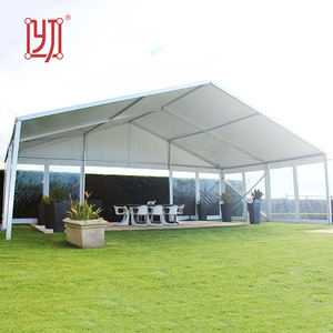 Grande tente de réception extérieure en aluminium 20mx30m 30x60m blanche pour mariage et événements à vendre - Product Image 1