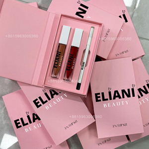 Waterproof Lipliner LipGloss Combo 3 Piece Vegan <strong>Lip</strong> Combo <strong>Set</strong> Private Label Matte Lipstick LipLiner <strong>Lip</strong> <strong>Gloss</strong> 3 in 1 <strong>Lip</strong> Kits - Product Image 1