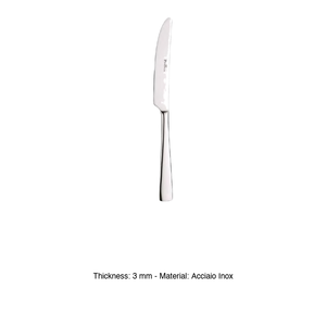 Pinti Palace Dessert <b>Knife</b> 18/10 Stainless Steel, 3 mm Thick Pintinox - Product Image 3