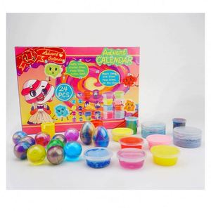 TOYSRUNNER New Customizable Non-Toxic Slime <b>Advent</b> <b>Calendar</b> Slime <b>Box</b> Toys Crystal Diy Set Relax Liquid <b>Advent</b> <b>Calendar</b> - Product Image 3