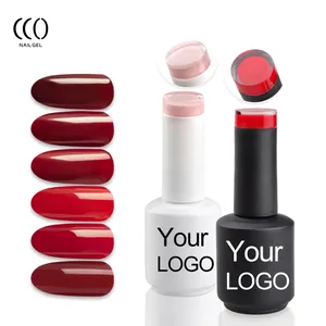 CCO Wholesale China Nail Gel Supplier OEM Bottles Private Label Colors Soak Off Led nails colour uv gel Nail Polish