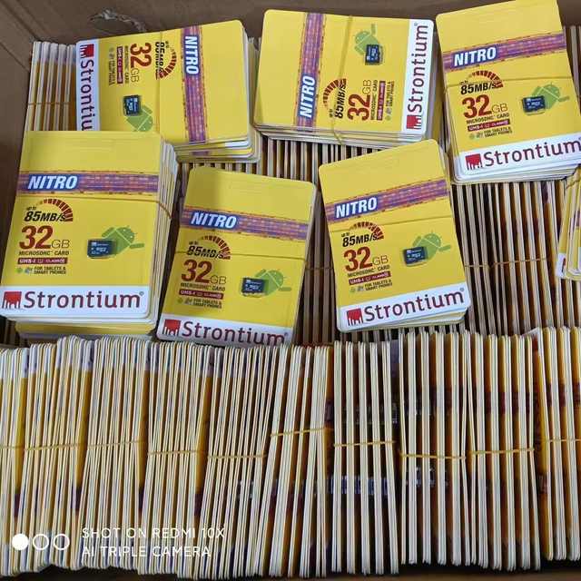 Wholesale TF SD Cards Plastic OEM Class 10 U3 2GB-64GB FAT32 3-Year Warranty for Camera GPS MP3 Mobile Phones Black