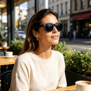 Gafas Inteligentes con IA, Cámara HD de 20MP, Grabación de Video, Transmisión WIFI, Traducción en Tiempo Real, Auriculares Inteligentes - Product Image 4