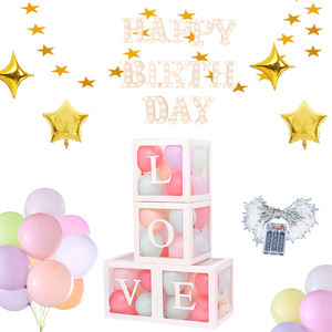 Ensemble de décorations de fête d'anniversaire <span class=keywords><strong>Rose</strong></span> or <span class=keywords><strong>Rose</strong></span> paillettes joyeux anniversaire bannière papier de soie Pom cercle <span class=keywords><strong>guirlande</strong></span> de points - Product Image 6