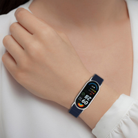 Bracelets de montre personnalisés en nylon tricoté élastique Forwelleny pour montres connectées Xiaomi 10 9 8 - Accessoires