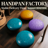 12-Inch 13-Note Ethereal/Handpan Drum-Percussion Instrument Tongue Drum High-Resonance Strong Factory Custom & Bulk Orders