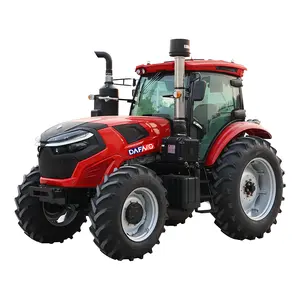 Trator grande multifuncional de alta qualidade, máquina de 110hp, tratores agrícolas baratos