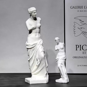 Statuetta in Resina di Afrodite Greca, Busto di <span class=keywords><strong>Venere</strong></span> di Milo, Modello Artistico per Studio, Decorazione Personalizzata all'Ingrosso - Product Image 2