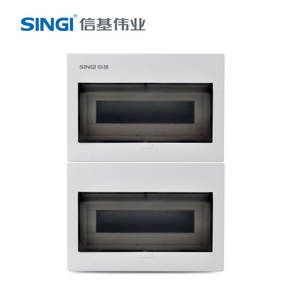 Boîte de distribution électrique GNB-3030, 30 voies, 2 <span class=keywords><strong>rangées</strong></span>, montage en surface, protection IP30, certifiée CE et CB, 63A, équipement électrique - Product Image 2