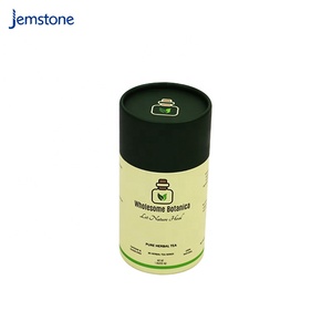 Tubos de cartón cilíndricos personalizados para envasado de té a granel, ideales para exportación y venta al por mayor. - Product Image 3