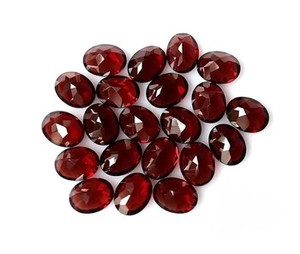 Pierre précieuse naturelle de grenat rouge facetté de haute qualité, taille ovale 10x8, marque SGM, meilleur prix de gros pour la fabrication de bijoux - Product Image 3