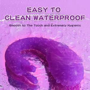 女性とカップルのための長距離リモコンUSB電源ウサギとクリトリス隠しバイブレーターウェアラブルセックスおもちゃ<span class=keywords><strong>VK</strong></span> - Product Image 2