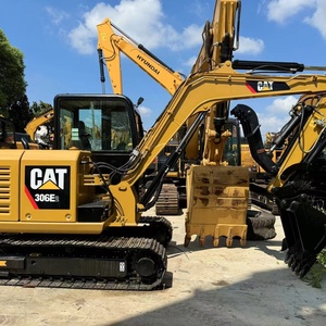 Mini-excavatrice Caterpillar pour Cat 306E, poids opérationnel de 6 tonnes, bon état, matériel de construction pour travaux d'excavation - Product Image 2
