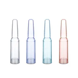 Cosmetics empty PET ampoule injections bottles