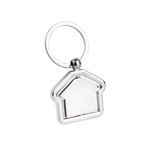 HY Real Estate Company Advertising picture House Model Personality keychain can be engraved with lolg company n