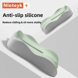 Cojín de Asiento Premium en Forma de U con Espuma Viscoelástica y Funda de Seda de Leche, Transpirable y Cómodo, Soporte Lumbar para Sillas de Oficina y Estudio - Product Image 4