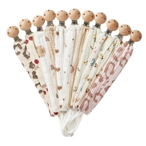 Nuevo y Adorable Soporte <span class=keywords><strong>de</strong></span> Algodón para Chupete <span class=keywords><strong>de</strong></span> Bebé con Diseño <span class=keywords><strong>de</strong></span> Lazo, Cadena para Chupete, Clip Suavizador y Mordedor <span class=keywords><strong>de</strong></span> Ganchillo - Product Image 2