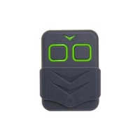 Télécommande sans fil miniature en plastique YET2140 433 MHz à code d'apprentissage 1527, 2/4 boutons, pour porte de garage