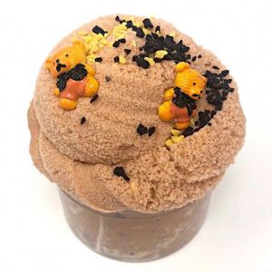 2021 Trends Toysrunner <b>Bear</b> Head Mud Animal Container Plastic Clay Crystal Slime Accessory for Kids - Product Image 1