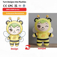 Fabricant de jouets en peluche personnalisés, conception de mini-figurines humaines, jouet en peluche Jelly Cat, jouet Papeleria Jax, poupées en peluche personnalisées de Chine