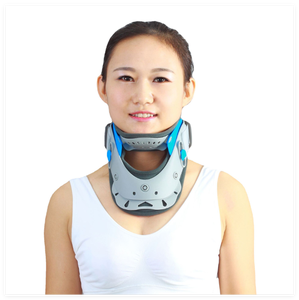 Penyangga Leher Ortopedi Kaku Besar yang Dapat Disesuaikan HKJD, Korset Leher untuk Pemotongan, Penyangga Leher Kaku untuk Imobilisasi, Penyangga Leher Datar - Product Image 2