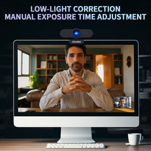 Webcam USB Hitrolink UC320 1080P HD avec micro pour PC, mise au point fixe pour la visioconférence et le système de conférence audio, diffusion en direct - Product Image 2