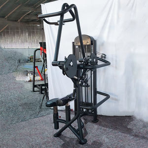 商用ストレングストレーニングバックエクステンションマシンピンロードマシン円形ラットプルダウン座席オーバーヘッドラットプルダウンマシン - Product Image 3