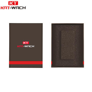 Caja de Reloj KAT-WACH, Caja Plana Rectangular de Papel, Cajas para Relojes KAT WACH, Empaque de Papel, Paquete de Regalo de Lujo - Product Image 5