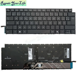 Clavier d'ordinateur portable rétro-éclairé Version AI française FR pour Dell Inspiron 7640 7645 5440 7445 Inspirin 14 <span class=keywords><strong>Plus</strong></span> 7440 Latitude 7455 tout neuf - Product Image 4