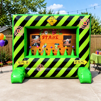 Jeu Gonflable Zombie Strike : Tir à la Cible Flottante et Jeu de Tir à l'Arc Gonflable pour Fêtes et Carnavals