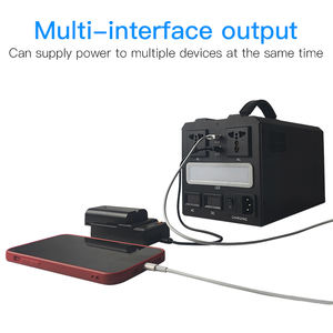 TPF 800W Portable Power Station 69000mAh Energy <strong>Source</strong> for Outdoor Camping 110V/220V for Scooter Laptop Tablet Camera Microphone - Product Image 5