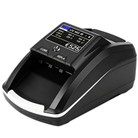 AL136T Détecteur de billets de banque portable avec écran LED ou TFT 40 Reconnaissance et détection des principales devises pour compteurs de billets