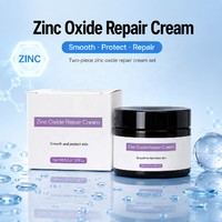 Krim Wajah Label Pribadi Khusus Zinc Acne Blemish Repair Soothing Moisturizer Anti Kemerahan MOQ 100