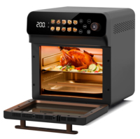 Four à friture sans huile électrique intelligent en acier inoxydable 6L grande capacité multifonctionnel à économie d'énergie pour la maison
