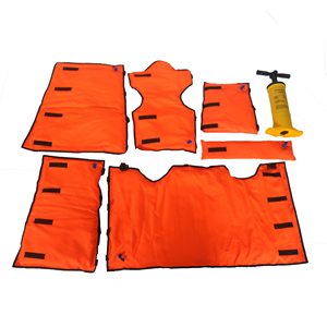 Attelles de compression manuelles gonflables EVERISE en plastique pour cheville, bras et jambe – Équipement de premiers secours et de sauvetage - Product Image 5