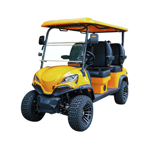 Carrito de Golf Eléctrico de Alta Gama para 4 Pasajeros, Orientado hacia Adelante, Equipado con Multimedia para Uso en Villas y Clubes - Product Image 2
