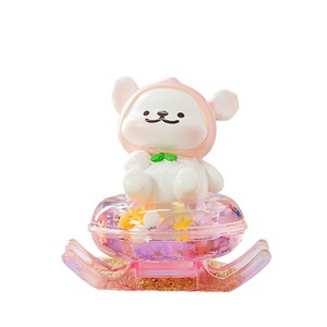 Yu Mo Craft Summer Puppy Party Caja Sorpresa Figura de Resina 8 Bases + 1 Juguete Coleccionable Oculto Regalo para Decoración del Hogar - Product Image 5