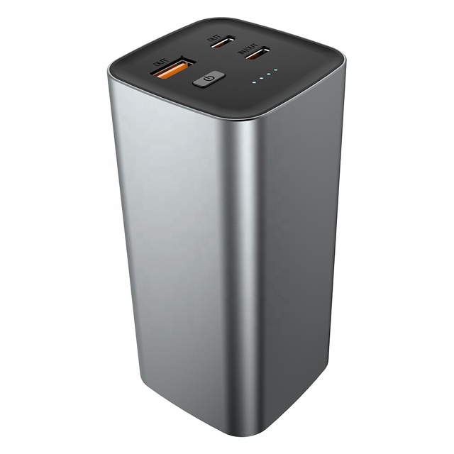 Hot Selling 2025 100W PD Fast Charging USB-C Laptop Power Bank 20000mAh Portable Charger with LED Display and Fireproof Design