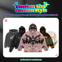 Pull à capuche en coton jacquard avec logo personnalisé OEM/ODM 2026, col en V, sweat-shirt pour homme