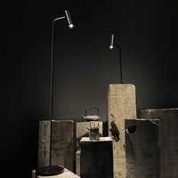Projecteur LED sur pied de luxe haut de gamme avec télécommande, abat-jour en cristal, lumière douce et diffuse pour hôtel, salon, décoration intérieure