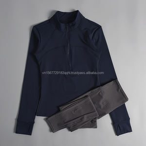 Unisex Soccer Jersey Half-Zip Sports Top Elastic Training Printed Anti-Uv Breathable Quick Dry Long Sleeve Set Spring Autumn - Product Image 3