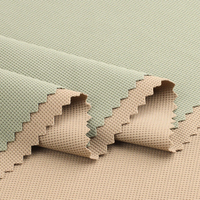 Polo pour homme en tissu brocart gaufré premium 180g, nylon à petits carreaux, résistant à l'abrasion, décontracté, printemps/été, tricoté