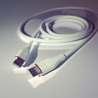 Cable de Carga USB C de Silicona Líquida, 60W, Carga Rápida, Transferencia de Datos, 1M, Cable Trenzado Resistente para Teléfono, Tableta, Portátil