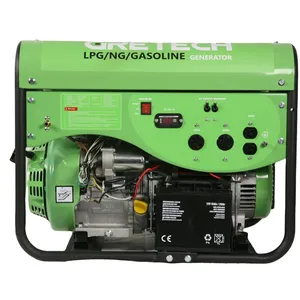 Hot selling new designed home use generator gasoline generator 6.0kw with copper wire alternator