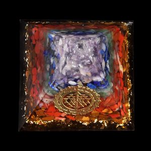 Home Decoration <strong>Healing</strong> Therapy <strong>Chakra</strong> Products Feng Shui Stone Natural Love Gemstone Feng Shui 7 <strong>Chakra</strong> Pyramid - Product Image 4